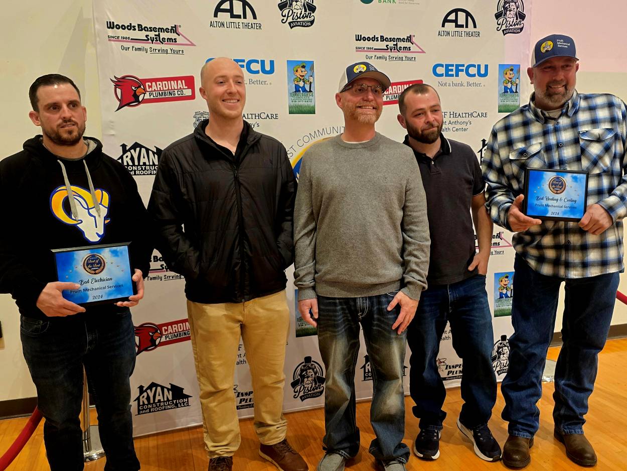 Pruitt Mechanical Services Team Awards