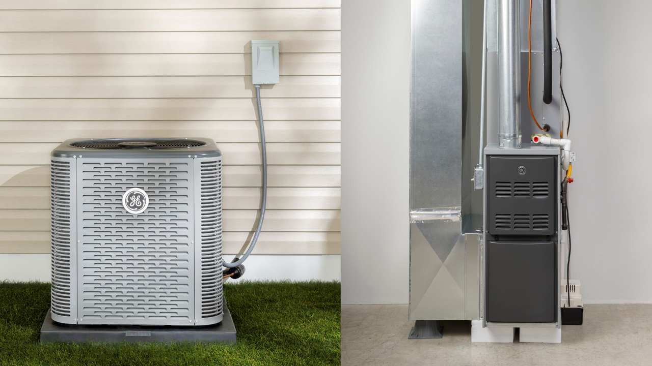 GE Furnace and HVAC unit